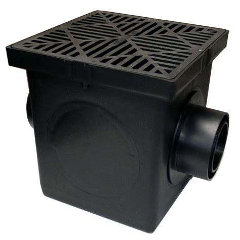 steel sump box drain|catch basin with sump pump.